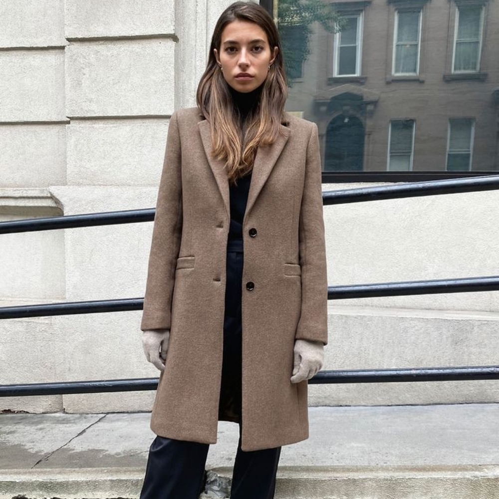 Aritzia Claridge Wool & Cashmere Coat
